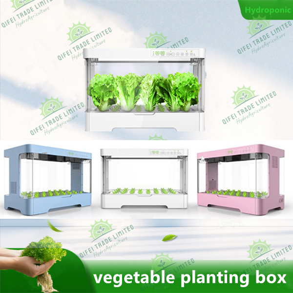 Automated intelligent home indoor hydroponic vegetable planting box