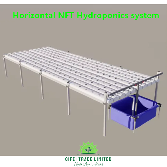 Horizontal NFT Hydroponics system